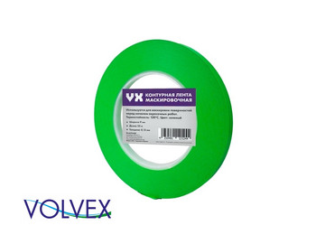 Лента Контурная VX-FineLine, Зелёная, 9мм, 55м